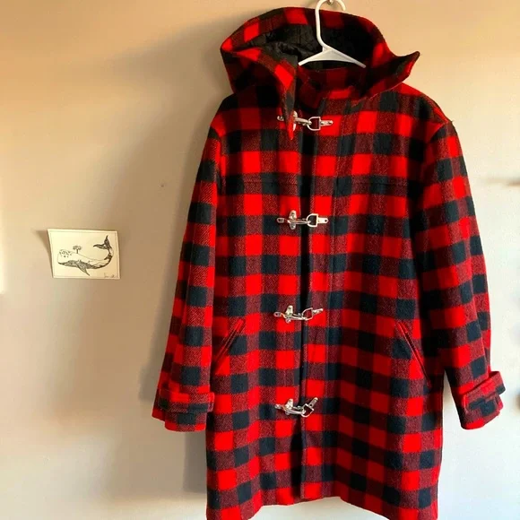 🚨SOLD🚨 Vintage Ralph Lauren Buffalo Plaid
Oversized Coat size Medium. - Picture 1 of 4